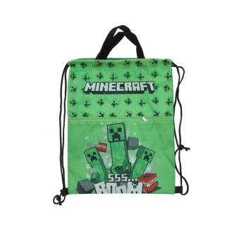 Minecraft Boom Deluxe sports bag, gym sack 45 cm