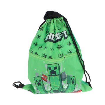 Minecraft Boom Deluxe sports bag, gym sack 45 cm
