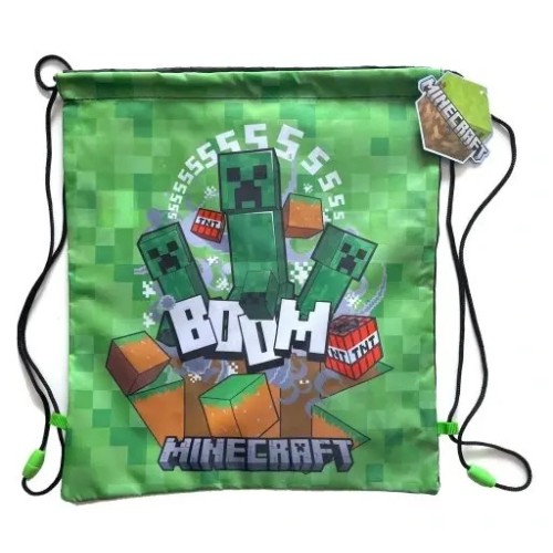 Minecraft sports bag gym bag 37 cm