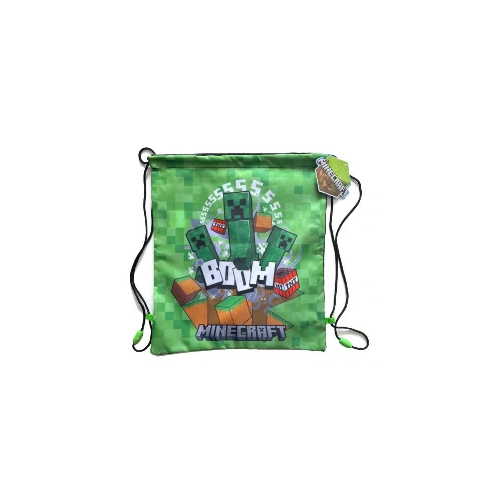 Minecraft sports bag gym bag 37 cm