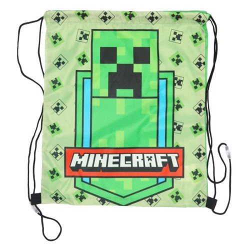 Minecraft Green Zone sports bag, gym sack 40 cm