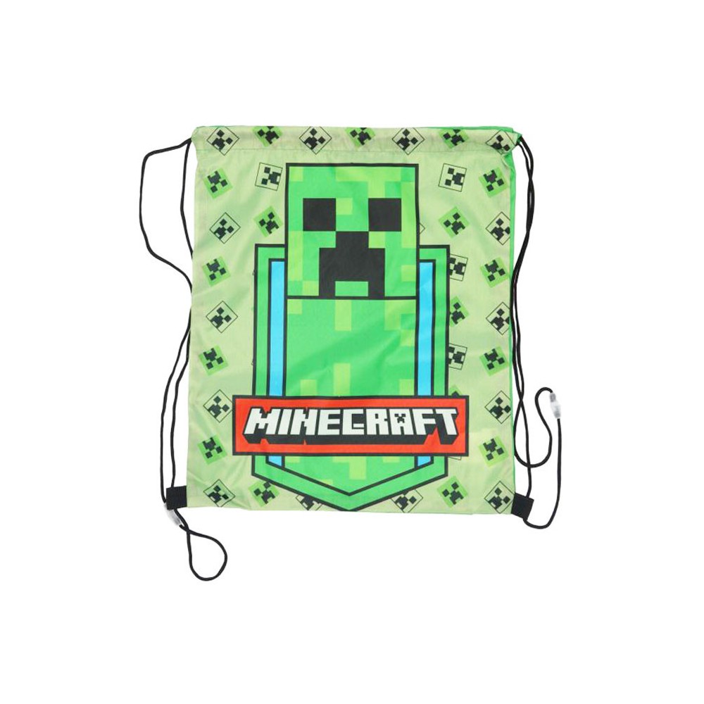 Minecraft Green Zone sports bag, gym sack 40 cm