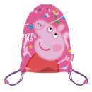 Peppa Pig Party sports bag, gym bag 44 cm