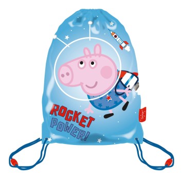 Peppa Pig Rocket sports bag, gym bag 44 cm