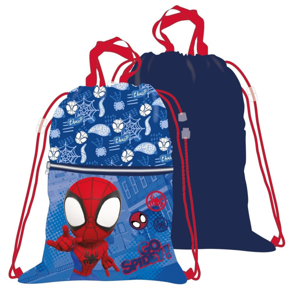 Spiderman Spidey Style Deluxe sports bag, gym bag 45 cm