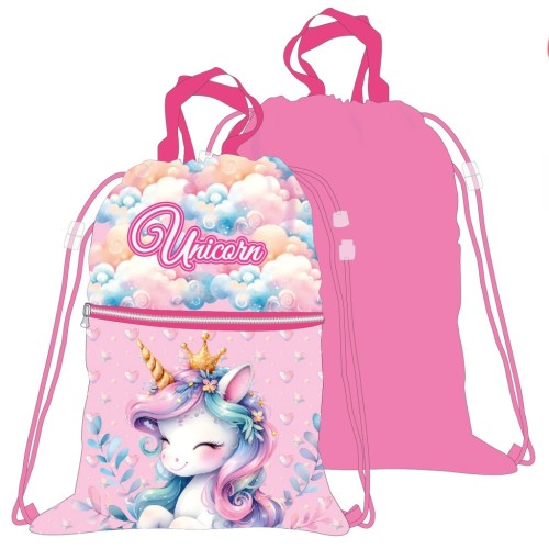 Unicorn Clouds Deluxe sports bag, gym sack 45 cm