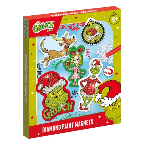 The Grinch Dr Seuss diamond painting magnetic kit