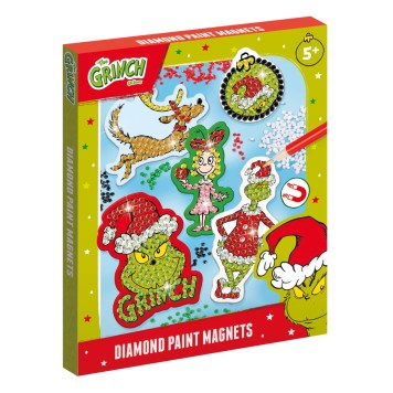 The Grinch Dr Seuss diamond painting magnetic kit