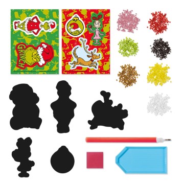 The Grinch Dr Seuss diamond painting magnetic kit