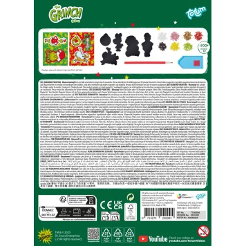 The Grinch Dr Seuss diamond painting magnetic kit