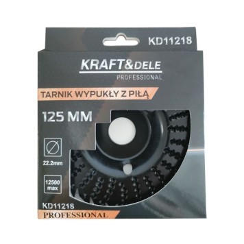 Tarnik wypukły z piła 125mm KD11218