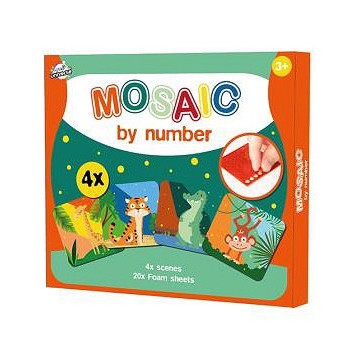 Jungle foam mosaic creative set