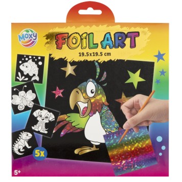 Animals Moxy foil picture making set