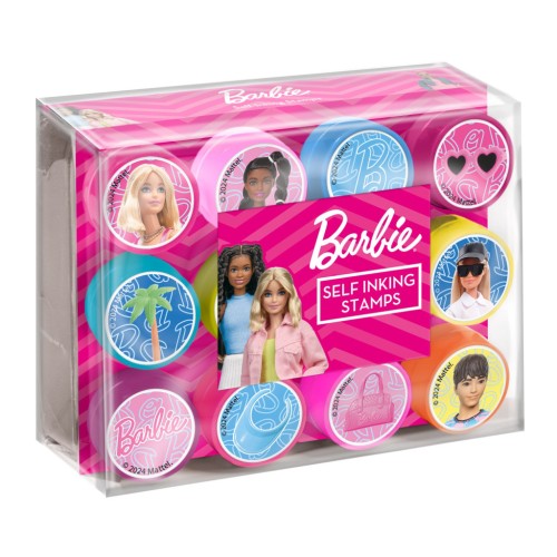 Barbie Malibu 12-piece stamp set