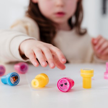 Barbie Malibu 12-piece stamp set