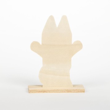 Bluey Fun paintable wood figure
