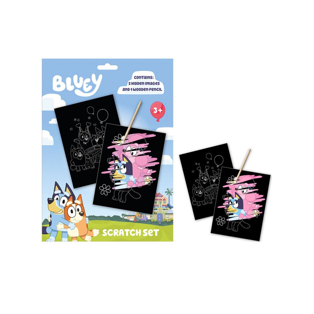 Bluey Life scratch picture scratch set