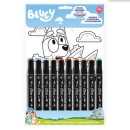 Bluey Life number coloring book