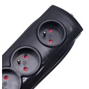 Przedłużacz  3m 8 GNIAZD KD4036