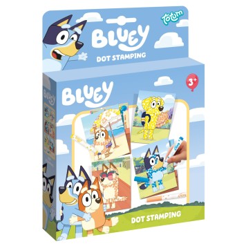 Bluey Rest dot stamp creative set