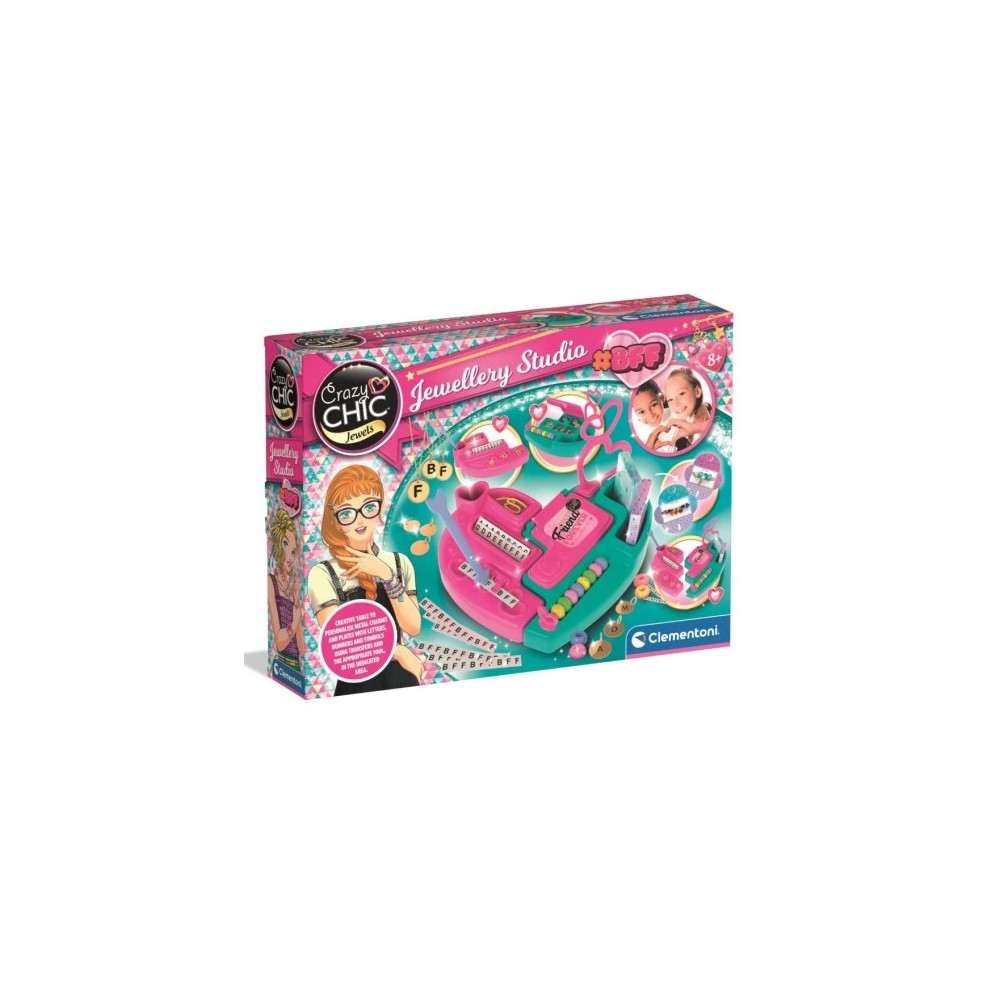 Crazy Chic BFF Clementoni creative jewelry making set
