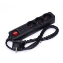 Przedłużacz z  USB 3m 3 gniazda KD4032