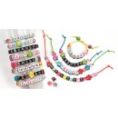 Crazy Chic Message creative bracelet making set Clementoni