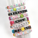 Crazy Chic Message creative bracelet making set Clementoni