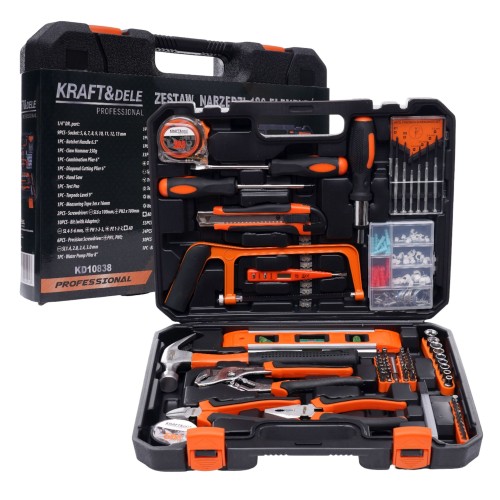 Zestaw narzędzi 180el.  KD10838