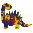 Colour Dinosaur Foam Shapes, Pack of 12