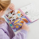 Disney Princess Sprinkle Party Story puzzle sticker and coloring set