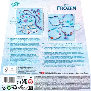 Disney Frozen Destiny letter bracelet making set