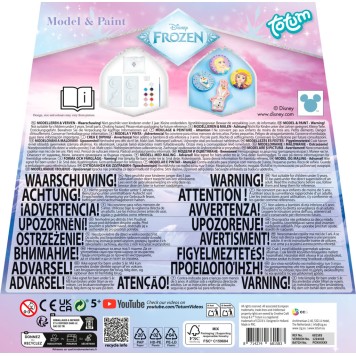 Disney Frozen Destiny plaster casting set