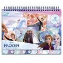Disney Frozen Destiny puzzle sticker and coloring set