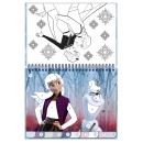 Disney Frozen Destiny puzzle sticker and coloring set