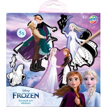 Disney Frozen Destiny scratch image stickers