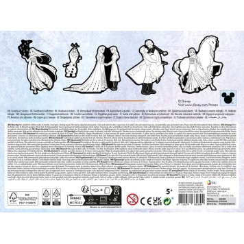 Disney Frozen Destiny scratch image stickers