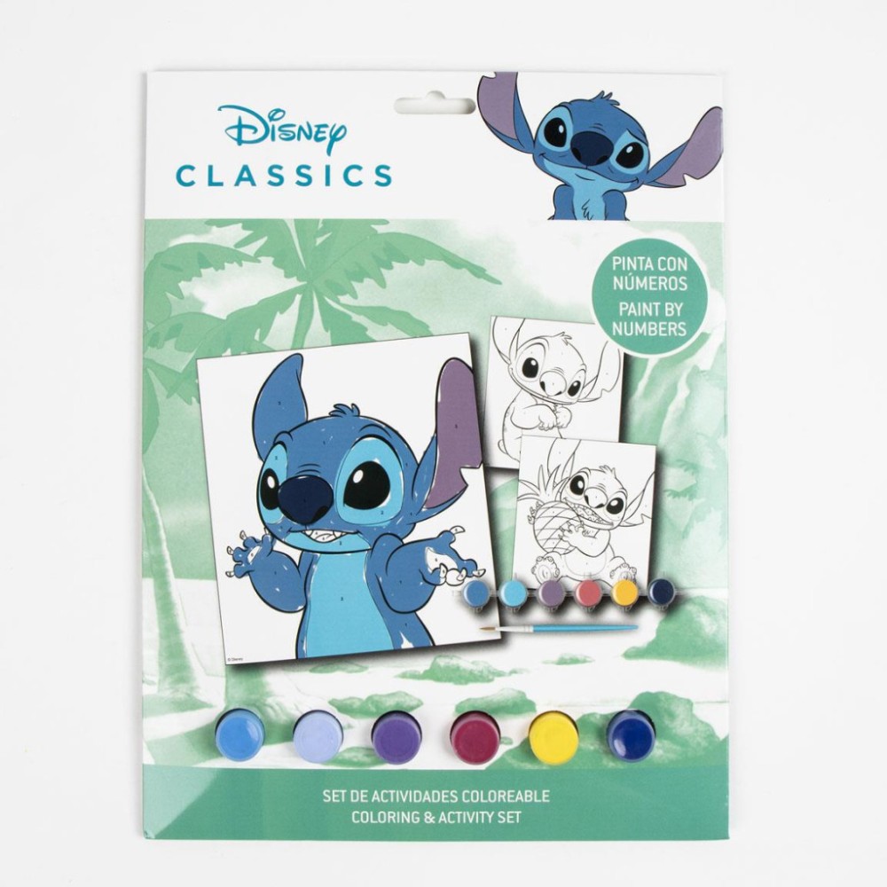 Disney Lilo and Stitch Alien paint by numbers set