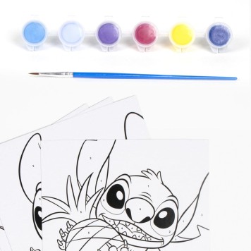 Disney Lilo and Stitch Alien paint by numbers set