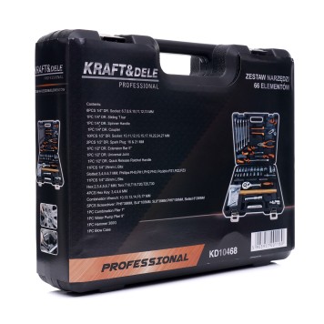 Zestaw narzędzi 66el.  KD10468