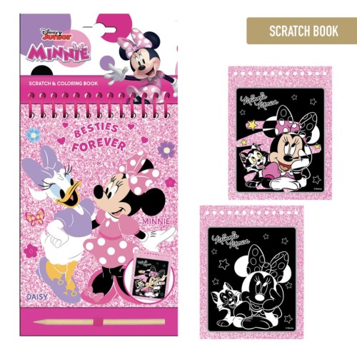 Disney Minnie  Besties scratch picture engraving and coloring set