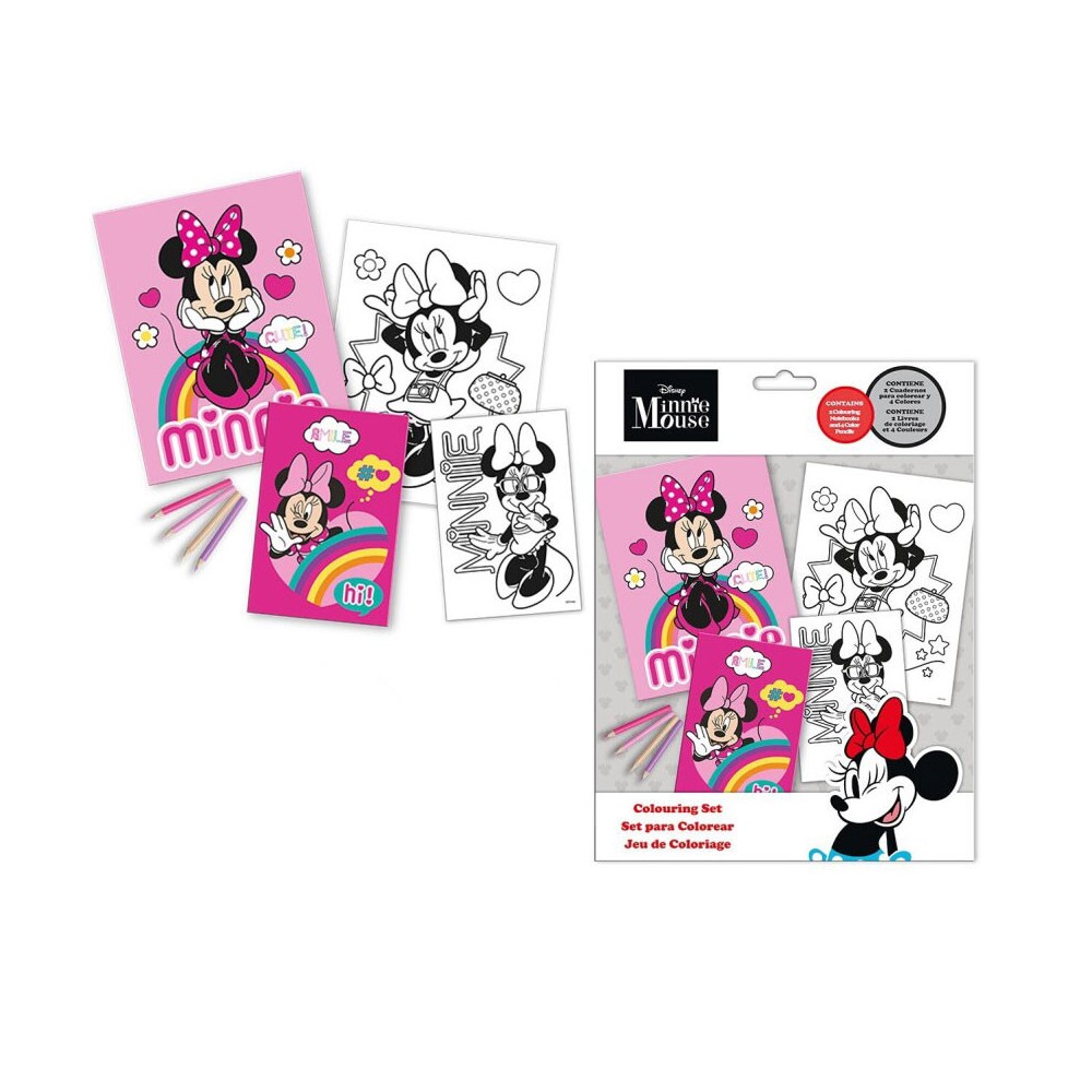 Disney Minnie  Cute coloring set