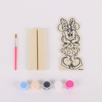 Disney Minnie  Cutie paintable wooden figure