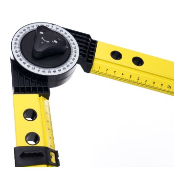 Kątomierz budowlany poziomica cyrkiel 3w1 KD10442