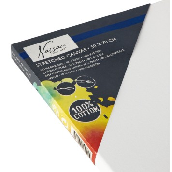 Colour Nassau Stretched wooden frame canvas 50x70 cm