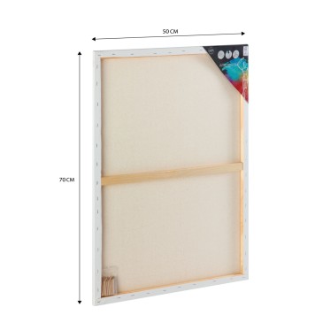 Colour Nassau Stretched wooden frame canvas 50x70 cm