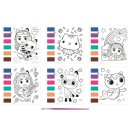 Gabby's Dollhouse Cats painting set