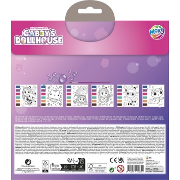 Gabby's Dollhouse Cats painting set