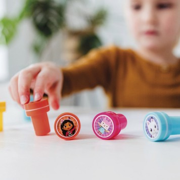 Gabby's Dollhouse Cats stamp set of 12 pieces