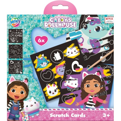 Gabby's Dollhouse Cats Scratch scraping set